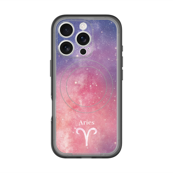 スリムプロテクションプレミアムケース with MagSafe［ STARRY SIGNS - オリジナル - Aries ］