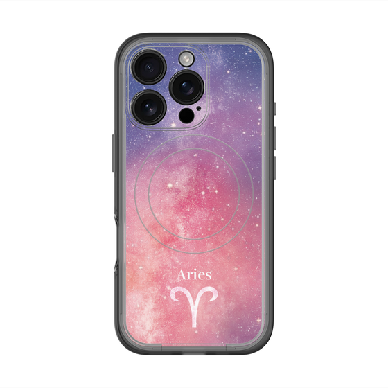 スリムプロテクションプレミアムケース with MagSafe［ STARRY SIGNS - オリジナル - Aries ］