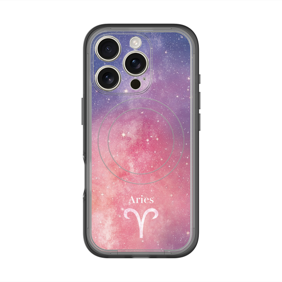 スリムプロテクションプレミアムケース with MagSafe［ STARRY SIGNS - オリジナル - Aries ］