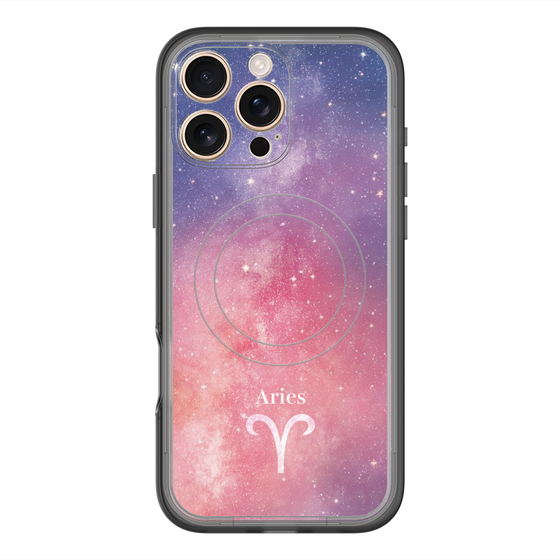スリムプロテクションプレミアムケース with MagSafe［ STARRY SIGNS - オリジナル - Aries ］