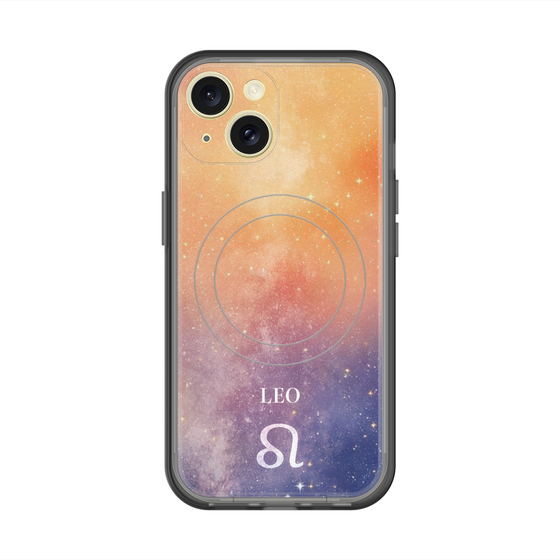スリムプロテクションプレミアムケース with MagSafe［ STARRY SIGNS - オリジナル - Leo ］