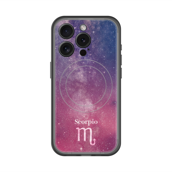 スリムプロテクションプレミアムケース with MagSafe［ STARRY SIGNS - オリジナル - Scorpio ］