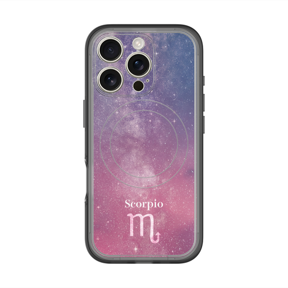 スリムプロテクションプレミアムケース with MagSafe［ STARRY SIGNS - オリジナル - Scorpio ］