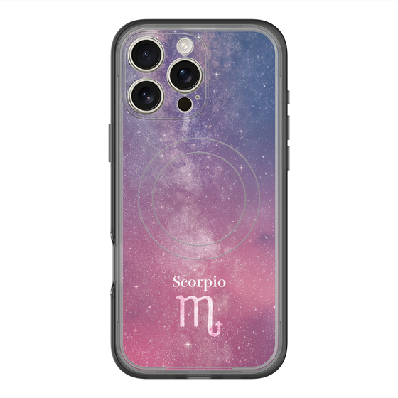スリムプロテクションプレミアムケース with MagSafe［ STARRY SIGNS - オリジナル - Scorpio ］