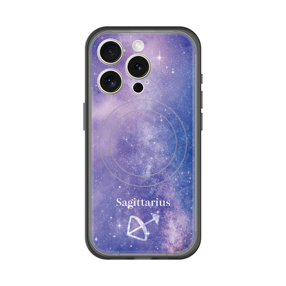 スリムプロテクションプレミアムケース with MagSafe［ STARRY SIGNS - オリジナル - Sagittarius ］