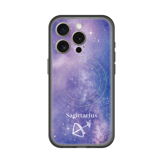 スリムプロテクションプレミアムケース with MagSafe［ STARRY SIGNS - オリジナル - Sagittarius ］