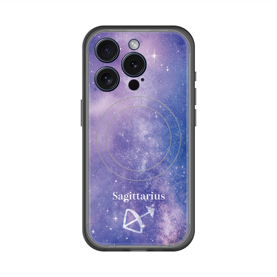 スリムプロテクションプレミアムケース with MagSafe［ STARRY SIGNS - オリジナル - Sagittarius ］