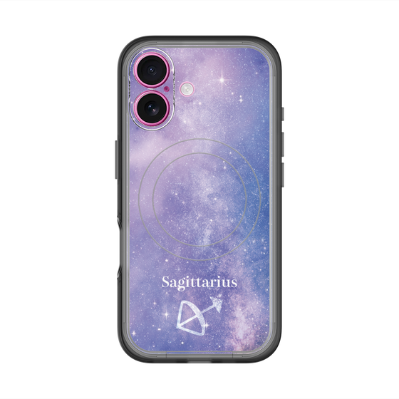 スリムプロテクションプレミアムケース with MagSafe［ STARRY SIGNS - オリジナル - Sagittarius ］