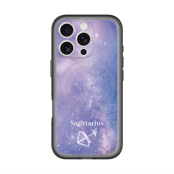 スリムプロテクションプレミアムケース with MagSafe［ STARRY SIGNS - オリジナル - Sagittarius ］