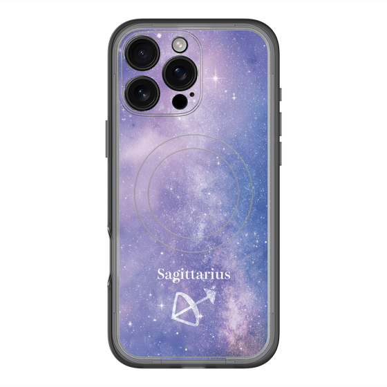 スリムプロテクションプレミアムケース with MagSafe［ STARRY SIGNS - オリジナル - Sagittarius ］