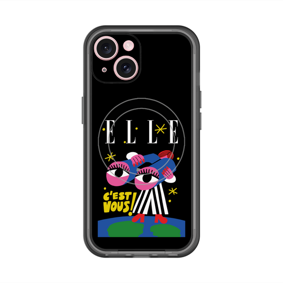 スリムプロテクションプレミアムケース with MagSafe［ ELLE - 80 YEARS - CACHETEJACK ］