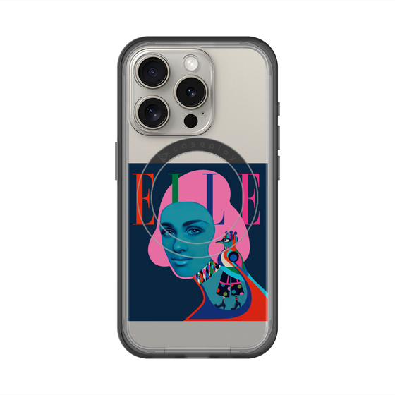 スリムプロテクションプレミアムケース with MagSafe［ ELLE - 80 YEARS - RAMONA NORDAL ］