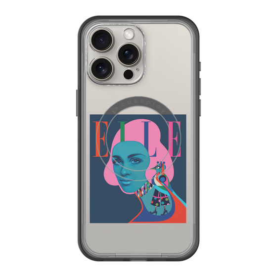 スリムプロテクションプレミアムケース with MagSafe［ ELLE - 80 YEARS - RAMONA NORDAL ］