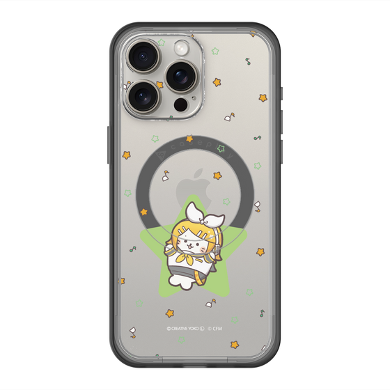スリムプロテクションプレミアムケース with MagSafe［ しろたん×初音ミク - 鏡音リン - しろたん変身 ］