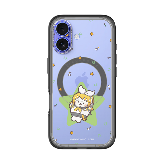 スリムプロテクションプレミアムケース with MagSafe［ しろたん×初音ミク - 鏡音リン - しろたん変身 ］