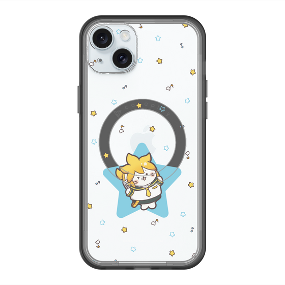 スリムプロテクションプレミアムケース with MagSafe［ しろたん×初音ミク - 鏡音レン - しろたん変身 ］