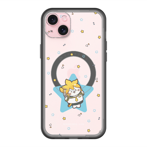 スリムプロテクションプレミアムケース with MagSafe［ しろたん×初音ミク - 鏡音レン - しろたん変身 ］