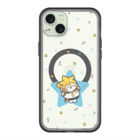 スリムプロテクションプレミアムケース with MagSafe［ しろたん×初音ミク - 鏡音レン - しろたん変身 ］