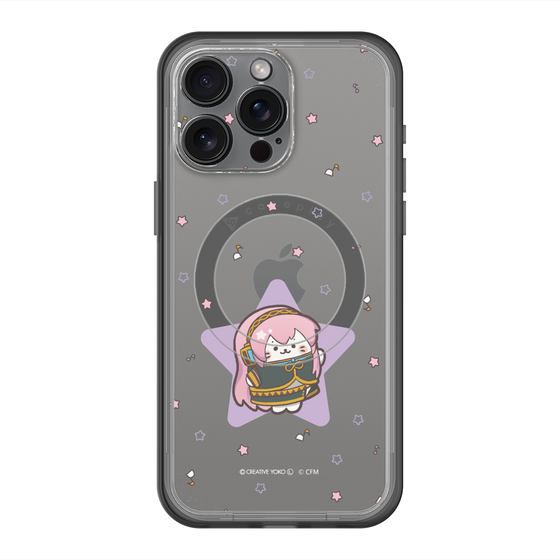 スリムプロテクションプレミアムケース with MagSafe［ しろたん×初音ミク - 巡音ルカ - しろたん変身 ］