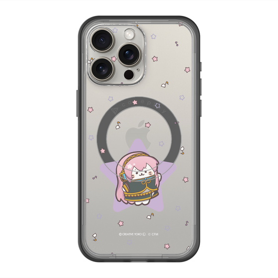 スリムプロテクションプレミアムケース with MagSafe［ しろたん×初音ミク - 巡音ルカ - しろたん変身 ］