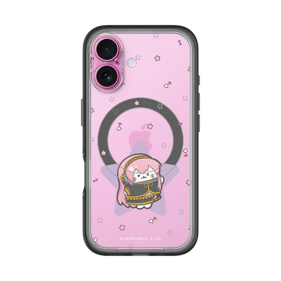 スリムプロテクションプレミアムケース with MagSafe［ しろたん×初音ミク - 巡音ルカ - しろたん変身 ］