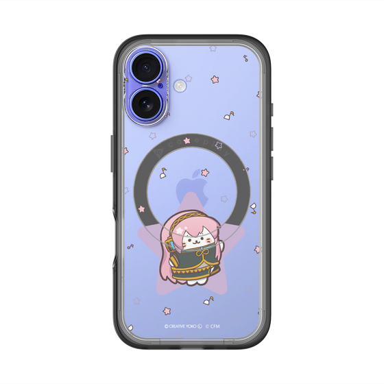 スリムプロテクションプレミアムケース with MagSafe［ しろたん×初音ミク - 巡音ルカ - しろたん変身 ］