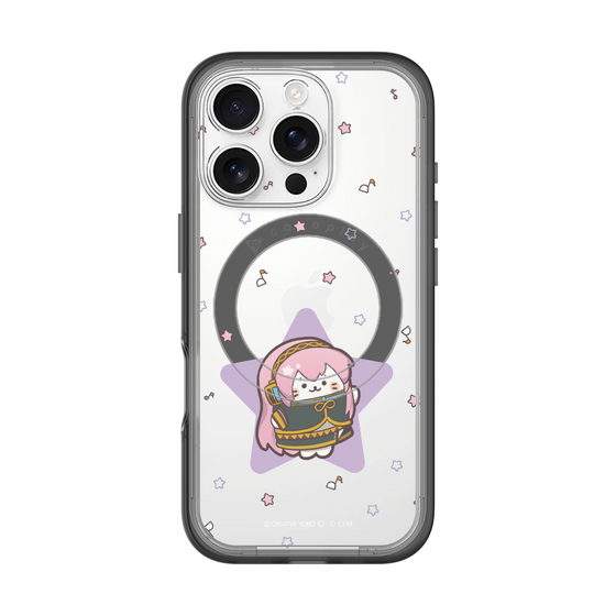 スリムプロテクションプレミアムケース with MagSafe［ しろたん×初音ミク - 巡音ルカ - しろたん変身 ］