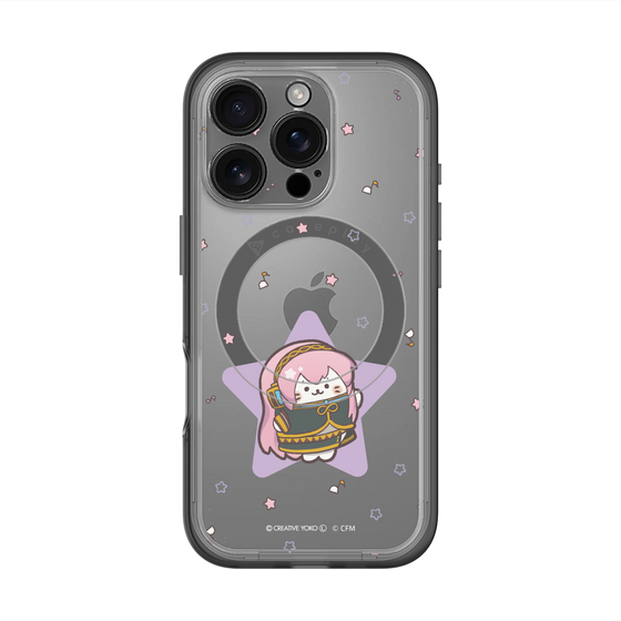 スリムプロテクションプレミアムケース with MagSafe［ しろたん×初音ミク - 巡音ルカ - しろたん変身 ］