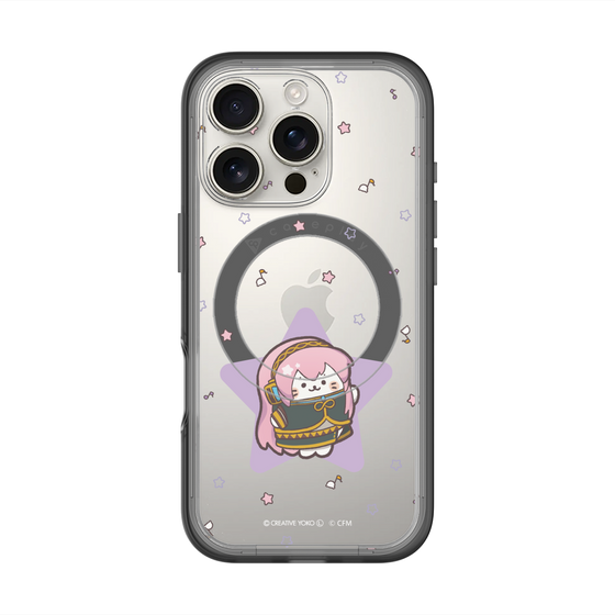 スリムプロテクションプレミアムケース with MagSafe［ しろたん×初音ミク - 巡音ルカ - しろたん変身 ］