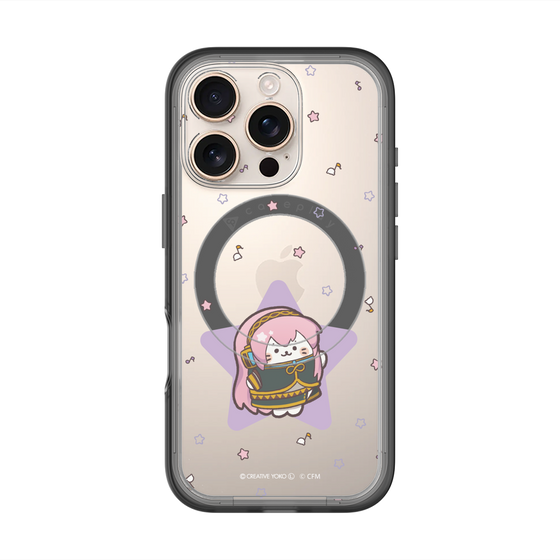 スリムプロテクションプレミアムケース with MagSafe［ しろたん×初音ミク - 巡音ルカ - しろたん変身 ］