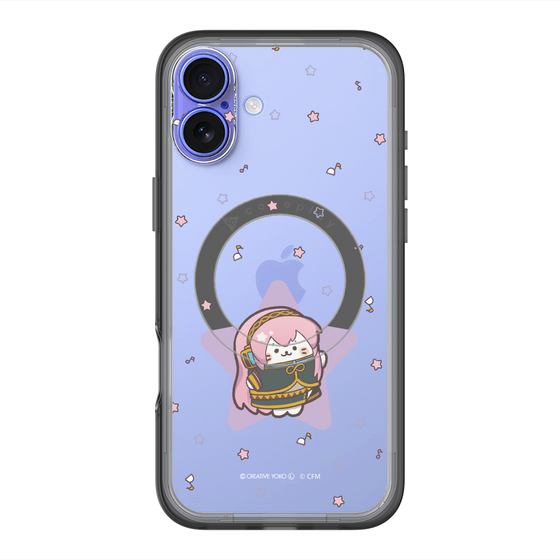 スリムプロテクションプレミアムケース with MagSafe［ しろたん×初音ミク - 巡音ルカ - しろたん変身 ］