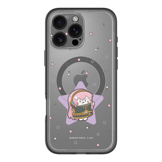 スリムプロテクションプレミアムケース with MagSafe［ しろたん×初音ミク - 巡音ルカ - しろたん変身 ］
