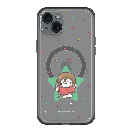 スリムプロテクションプレミアムケース with MagSafe［ しろたん×初音ミク - MEIKO - しろたん変身 ］