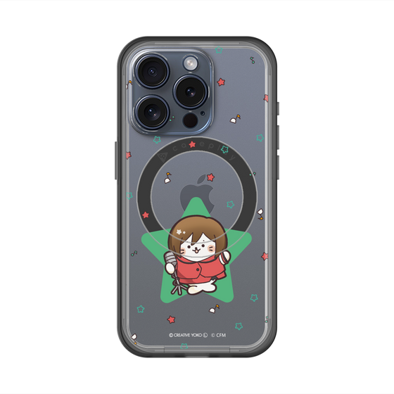 スリムプロテクションプレミアムケース with MagSafe［ しろたん×初音ミク - MEIKO - しろたん変身 ］