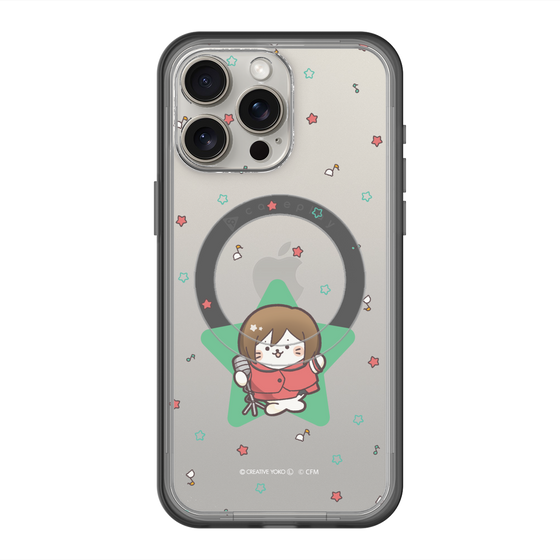 スリムプロテクションプレミアムケース with MagSafe［ しろたん×初音ミク - MEIKO - しろたん変身 ］