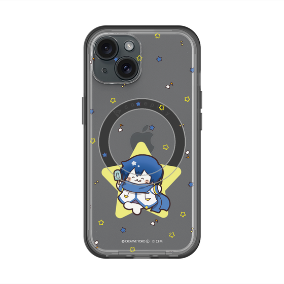 スリムプロテクションプレミアムケース with MagSafe［ しろたん×初音ミク - KAITO - しろたん変身 ］