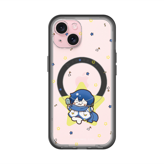 スリムプロテクションプレミアムケース with MagSafe［ しろたん×初音ミク - KAITO - しろたん変身 ］