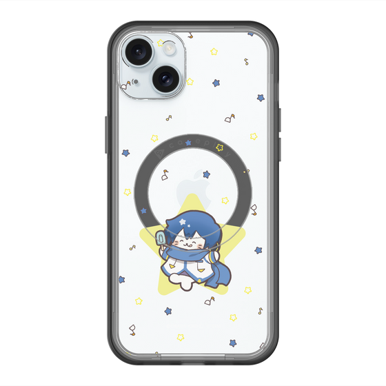 スリムプロテクションプレミアムケース with MagSafe［ しろたん×初音ミク - KAITO - しろたん変身 ］