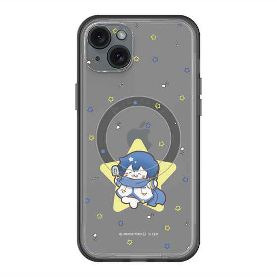 スリムプロテクションプレミアムケース with MagSafe［ しろたん×初音ミク - KAITO - しろたん変身 ］