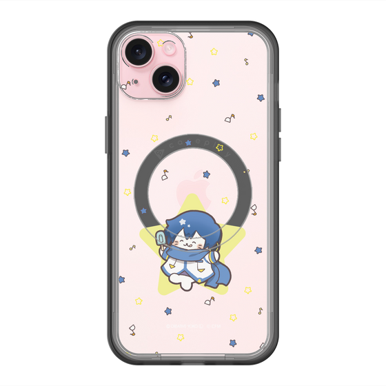スリムプロテクションプレミアムケース with MagSafe［ しろたん×初音ミク - KAITO - しろたん変身 ］