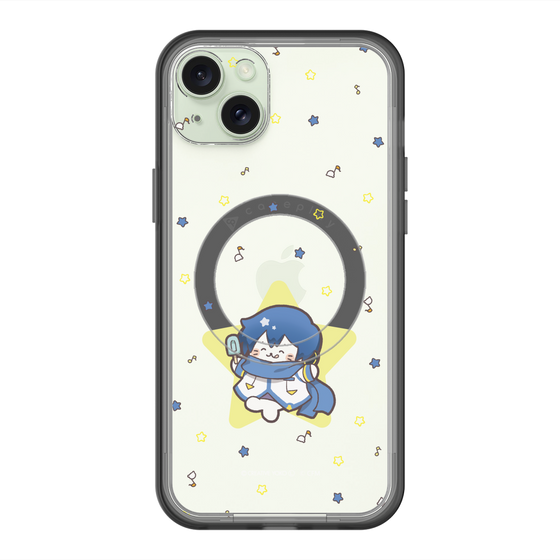 スリムプロテクションプレミアムケース with MagSafe［ しろたん×初音ミク - KAITO - しろたん変身 ］