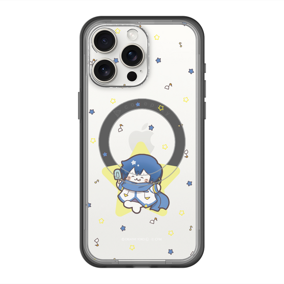 スリムプロテクションプレミアムケース with MagSafe［ しろたん×初音ミク - KAITO - しろたん変身 ］