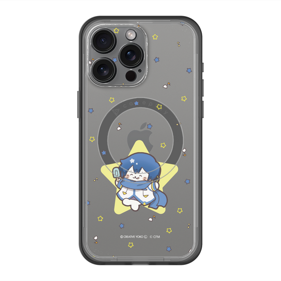 スリムプロテクションプレミアムケース with MagSafe［ しろたん×初音ミク - KAITO - しろたん変身 ］