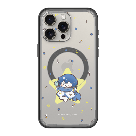 スリムプロテクションプレミアムケース with MagSafe［ しろたん×初音ミク - KAITO - しろたん変身 ］
