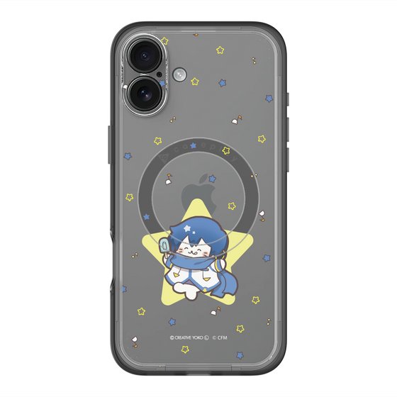 スリムプロテクションプレミアムケース with MagSafe［ しろたん×初音ミク - KAITO - しろたん変身 ］