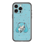 スリムプロテクションプレミアムケース with MagSafe［ しろたん×初音ミク - 初音ミク - しろたんと一緒 ］