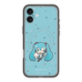 スリムプロテクションプレミアムケース with MagSafe［ しろたん×初音ミク - 初音ミク - しろたんと一緒 ］