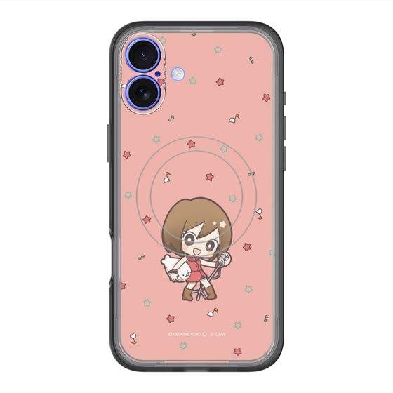 スリムプロテクションプレミアムケース with MagSafe［ しろたん×初音ミク - MEIKO - しろたんと一緒 ］