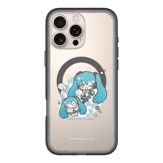 スリムプロテクションプレミアムケース with MagSafe［ しろたん×初音ミク - しろたん×初音ミク ］