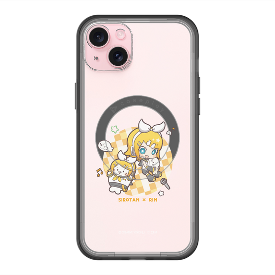 スリムプロテクションプレミアムケース with MagSafe［ しろたん×初音ミク - しろたん×鏡音リン ］
